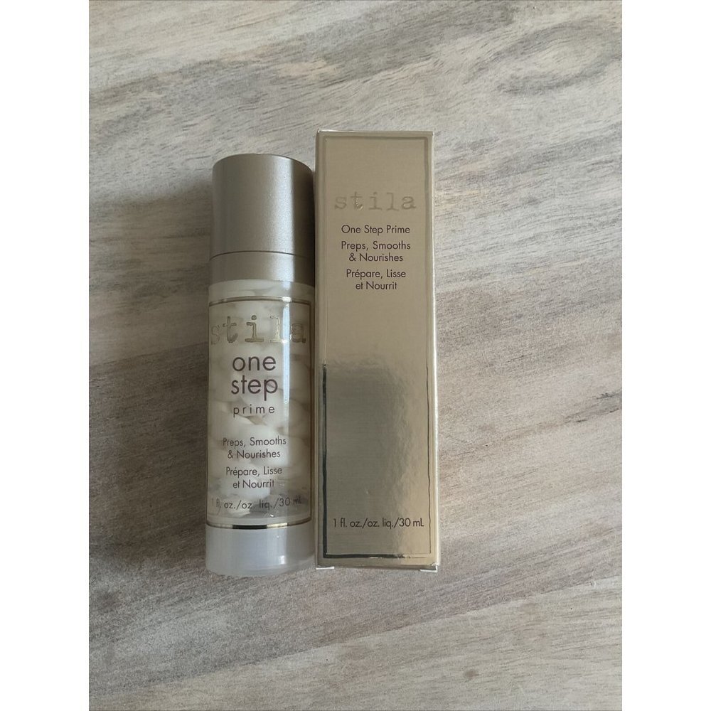 Stila One Step Prime Preps, Smooths & Nourishes New In Box 1 fl oz Each - Picture 2 of 3